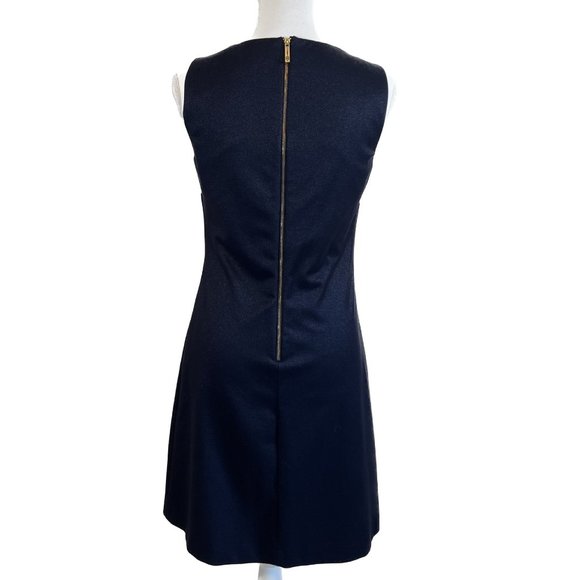 Tommy Hilfiger Classic Navy Sleeveless Sheath Dress - Picture 13 of 16